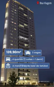 Apartamento com 4 Quartos à venda, 139m² no Boa Viagem, Recife