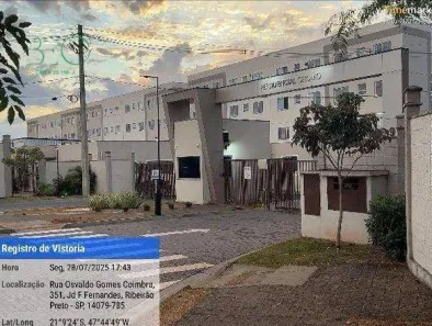 Apartamento com 1 Quarto à venda, 40m² no Jardim Ouro Branco, Ribeirão Preto