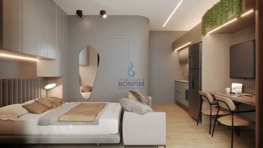 Apartamento com 1 Quarto à venda, 30m² no Água Verde, Curitiba