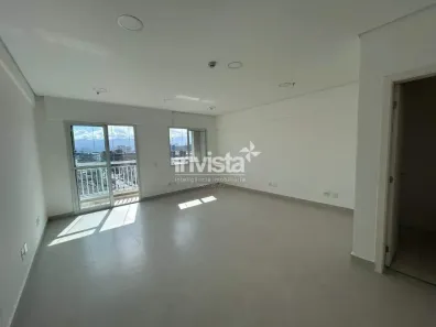 Sala Comercial para alugar, 42m² no Vila Mathias, Santos
