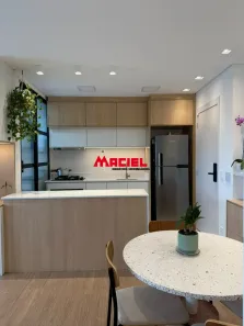 Apartamento com 1 Quarto para alugar, 58m² no Jardim Esplanada, São José dos Campos