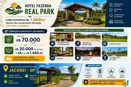 Lote/Terreno à venda, 1000m² no Vila Industrial, São José dos Campos