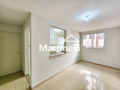 Apartamento com 2 Quartos para alugar, 46m² no Parque Industrial Lagoinha, Ribeirão Preto