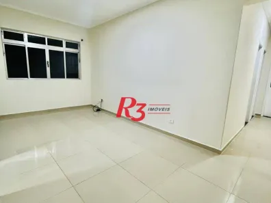 Apartamento com 2 Quartos para alugar, 90m² no Embaré, Santos
