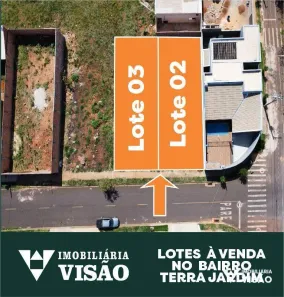 Lote/Terreno à venda, 250m² no Loteamento Terra Jardim, Uberaba