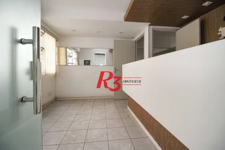 Sala Comercial para alugar, 93m² no Centro, Santos
