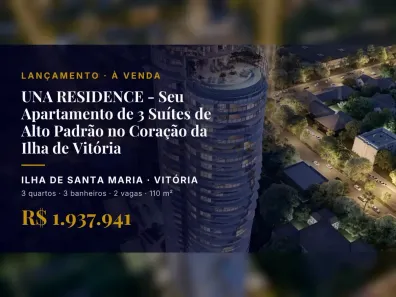 Apartamento com 3 Quartos à venda, 110m² no Ilha de Santa Maria, Vitória