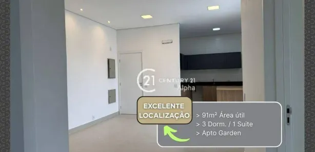 Apartamento com 3 Quartos à venda, 91m² no Portais (Polvilho), Cajamar