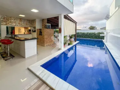 Casa de Condomínio com 5 Quartos à venda, 380m² no Parque do Jiqui, Parnamirim