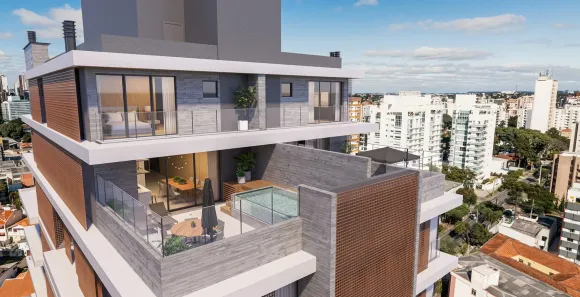 Cobertura com 3 Quartos à venda, 246m² no Bigorrilho, Curitiba