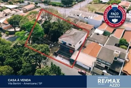 Sobrado com 3 Quartos à venda, 341m² no Vila Bertini, Americana