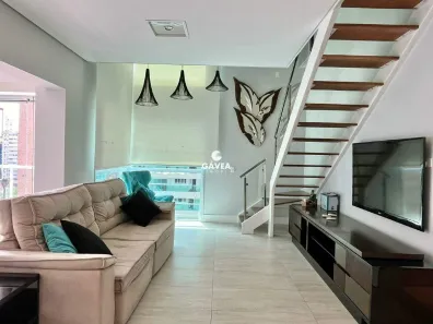 Apartamento com 2 Quartos para alugar, 110m² no Gonzaga, Santos