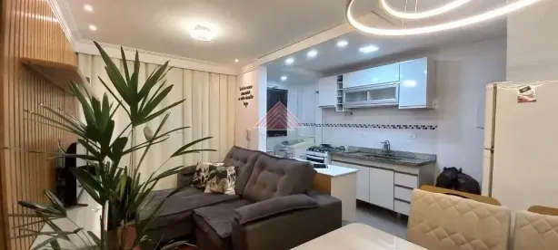 Apartamento com 2 Quartos à venda, 52m² no Jardim Guapituba, Mauá