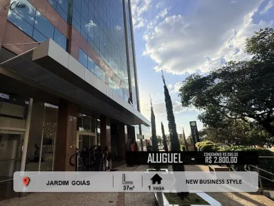 Ponto Comercial com 1 Quarto para alugar, 37m² no Jardim Goiás, Goiânia
