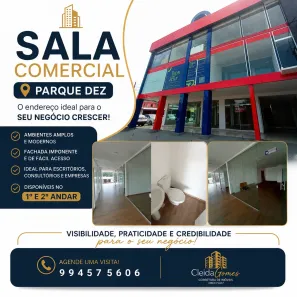 Ponto Comercial para alugar, 23m² no Parque 10 de Novembro, Manaus