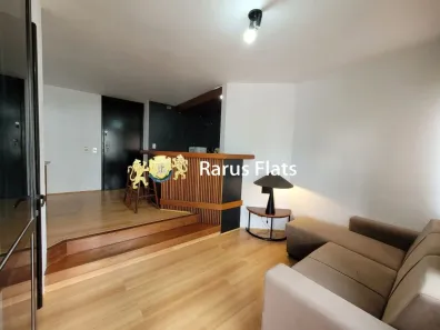Flat com 1 Quarto para alugar, 48m² no Cidade Monções, São Paulo