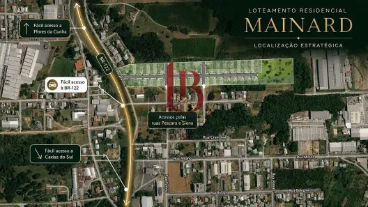 Lote/Terreno à venda, 300m² no , Flores da Cunha
