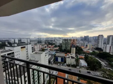 Apartamento com 1 Quarto para alugar, 33m² no Santo Amaro, São Paulo