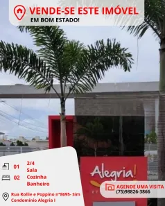Casa de Condomínio com 2 Quartos à venda, 200m² no Santo Antônio dos Prazeres, Feira de Santana