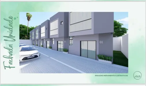 Casa de Condomínio com 3 Quartos à venda, 100m² no Ipitanga, Lauro de Freitas