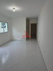 Apartamento com 2 Quartos para alugar, 55m² no Vila Linda, Santo André