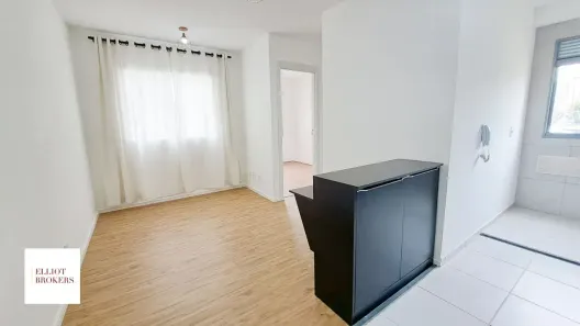 Apartamento com 2 Quartos para alugar, 40m² no Várzea da Barra Funda, São Paulo