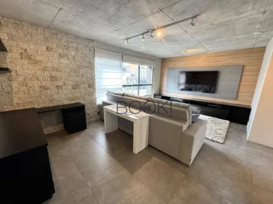 Apartamento com 1 Quarto para alugar, 90m² no Cidade Monções, São Paulo