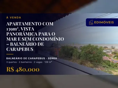 Apartamento com 3 Quartos à venda, 139m² no Balneário de Carapebus, Serra