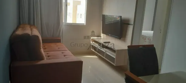 Apartamento com 2 Quartos para alugar, 46m² no Jardim Ismênia, São José dos Campos
