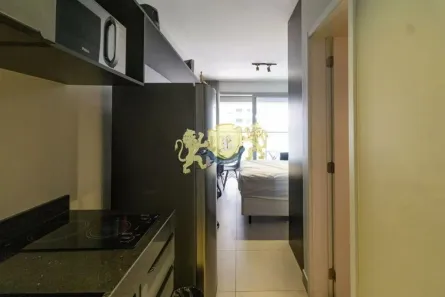 Apartamento com 1 Quarto para alugar, 24m² no Perdizes, São Paulo