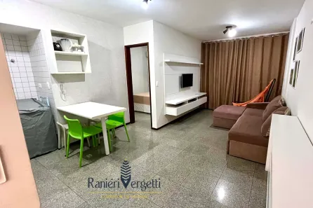 Apartamento com 1 Quarto para alugar, 40m² no Ponta Verde, Maceió
