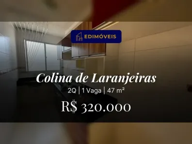 Apartamento com 2 Quartos à venda, 47m² no Colina de Laranjeiras, Serra