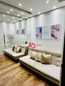 Flat com 1 Quarto à venda, 36m² no Centro, São Vicente