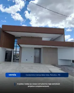Casa de Condomínio com 4 Quartos à venda, 193m² no Boa Esperança, Petrolina