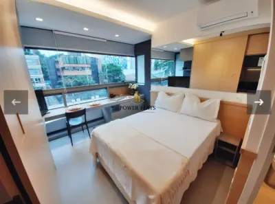 Flat com 1 Quarto para alugar, 35m² no Pinheiros, São Paulo