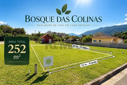 Lote/Terreno à venda, 252m² no Bosque das Colinas, Governador Celso Ramos