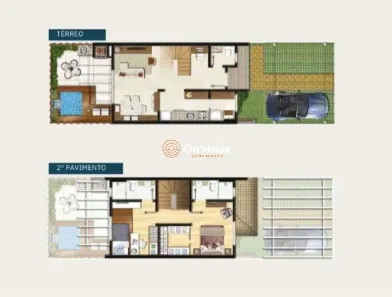 Casa de Condomínio com 2 Quartos à venda, 78m² no Morro das Pedras, Florianópolis