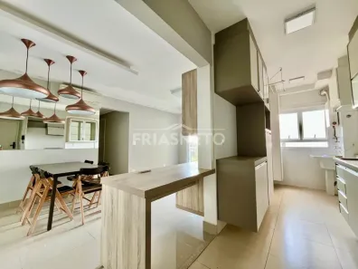Apartamento com 3 Quartos para alugar, 79m² no São Dimas, Piracicaba