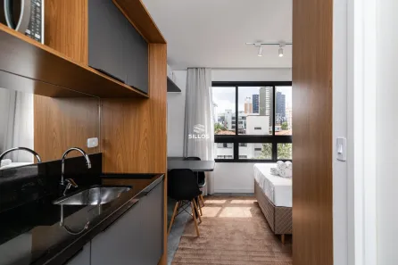 Apartamento com 1 Quarto à venda, 19m² no Rebouças, Curitiba