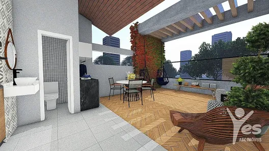 Cobertura com 2 Quartos à venda, 83m² no Vila Assunção, Santo André