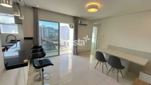 Apartamento com 2 Quartos para alugar, 70m² no Campo Grande, Santos