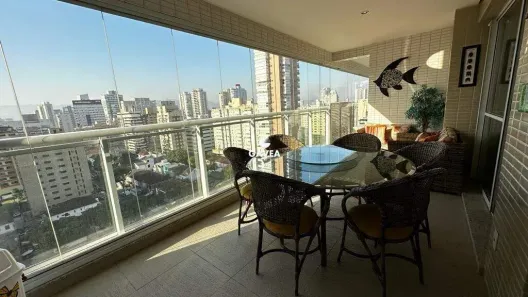 Apartamento com 3 Quartos à venda, 181m² no Gonzaga, Santos