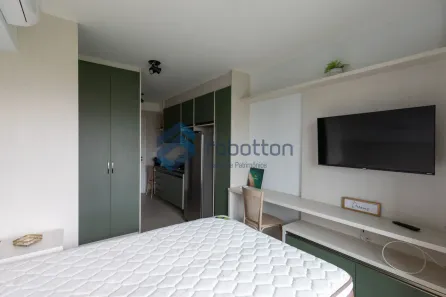 Apartamento com 1 Quarto para alugar, 26m² no Brooklin Paulista, São Paulo