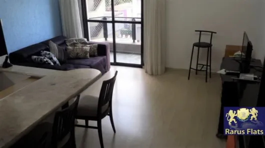 Flat com 1 Quarto para alugar, 52m² no Moema, São Paulo