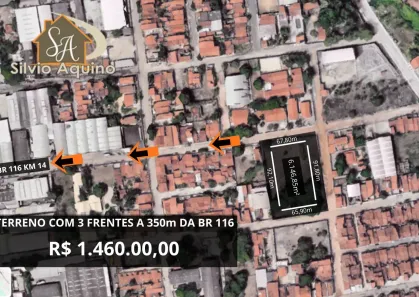 Lote/Terreno à venda, 6146m² no Paupina, Fortaleza