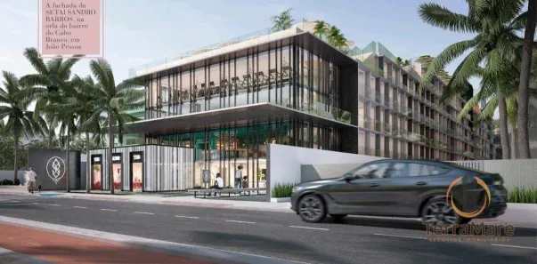 Flat com 1 Quarto à venda, 23m² no Cabo Branco, João Pessoa