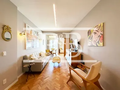 Apartamento com 2 Quartos para alugar, 80m² no Leblon, Rio de Janeiro