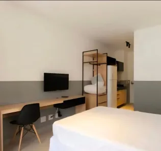 Apartamento com 1 Quarto para alugar, 24m² no Perdizes, São Paulo