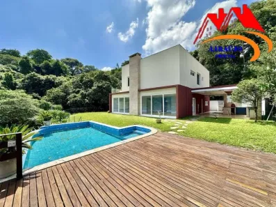 Casa de Condomínio com 4 Quartos para venda ou aluguel, 493m² no Pousada dos Bandeirantes, Carapicuíba