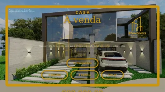 Casa com 3 Quartos à venda, 130m² no Manguinhos, Serra